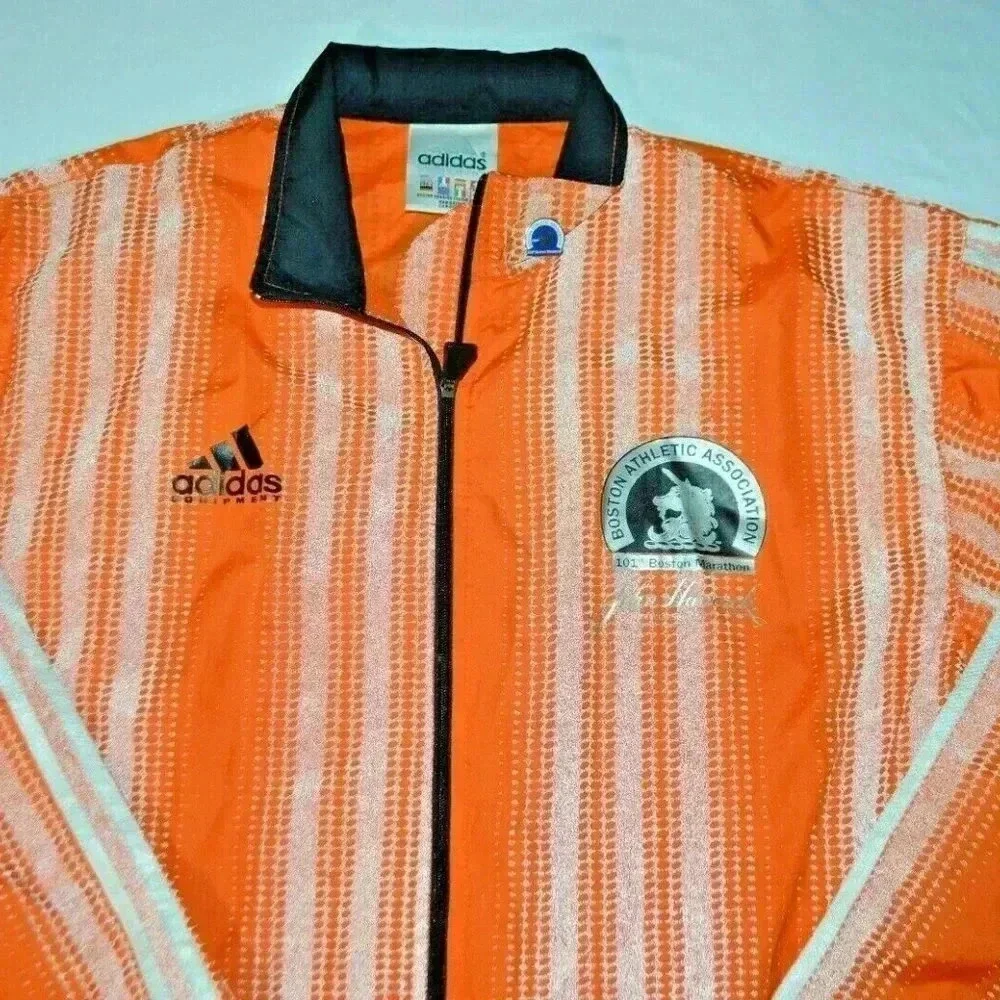 Boston Marathon BAA 1997 101st Jacket Adult L